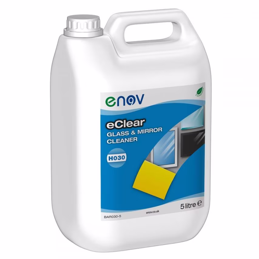 Enov H030 Eclear Glass & Mirror Cleaner 2 x 5 Litre