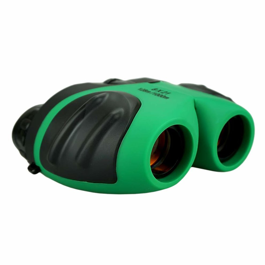 Binoculars for Kids, DMbaby 8x21 Compact Binoculars for Birding Wide Field of Wiew Green DL01