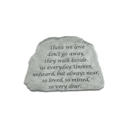 Kay Berry- Inc. 46720 Those We Love Don-t Go Away - Memorial - 6.5 Inches x 4.5 Inches x 1.5 Inches