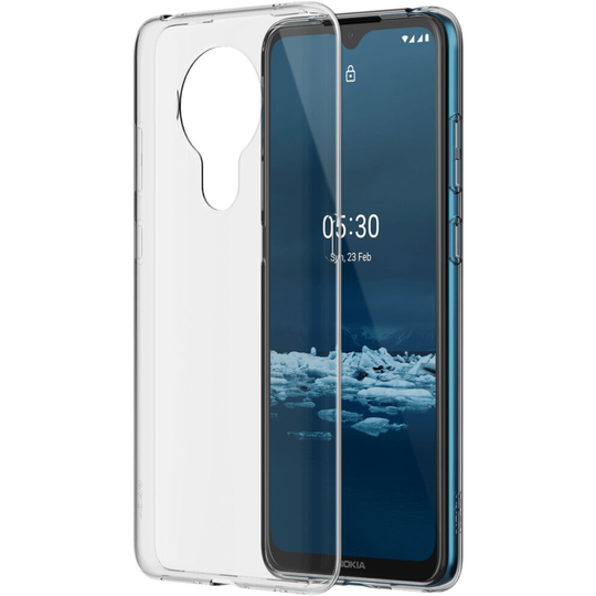 Nokia Clear mobile phone case 16.6 cm (6.55") Cover Transparent