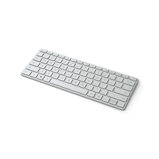 Microsoft Keyboards Bluetooth Compact Keyboard Glacier