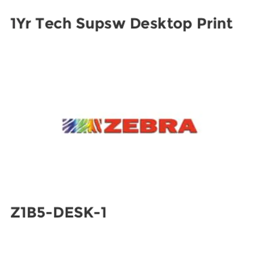 Zebra 1Yr Tech Supsw Desktop Print- you get 11