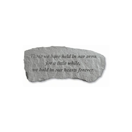 Kay Berry- Inc. 364202 Those We Have Held In Our Arms - Memorial Bench - 29 Inches x 12 Inches x 14.5 Inches