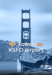 San Francisco [KSFO] airport for Tower!3D Pro