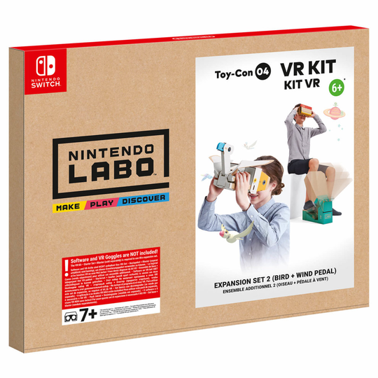 Nintendo Labo: VR Kit - Expansion Set 2 (Bird + Wind Pedal)