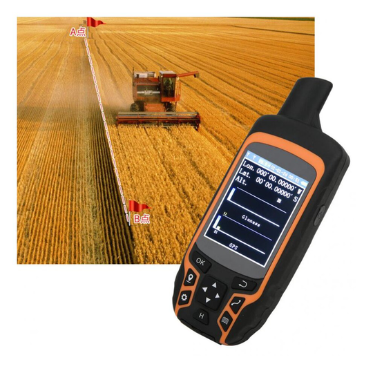 New ZL-166 Land Area Meter Handheld GPS Navigation Track Land Area Tester TFT 2.4in Display Measuring Tool US Plug 100-240V