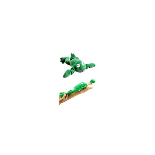 Playmaker Toys Flingshot Flying Super Frog Slingshot Stuffed Novelty Toy