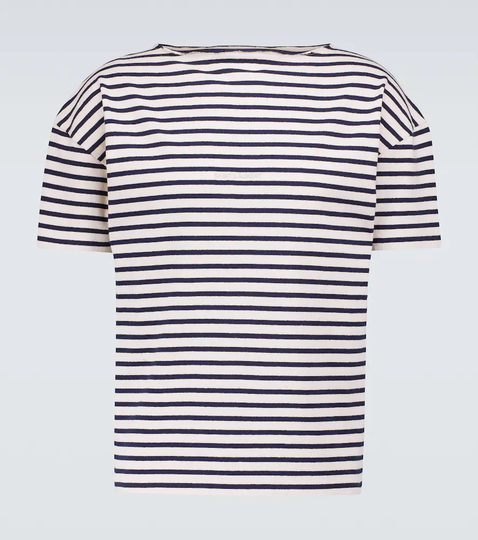 Striped cotton T-shirt