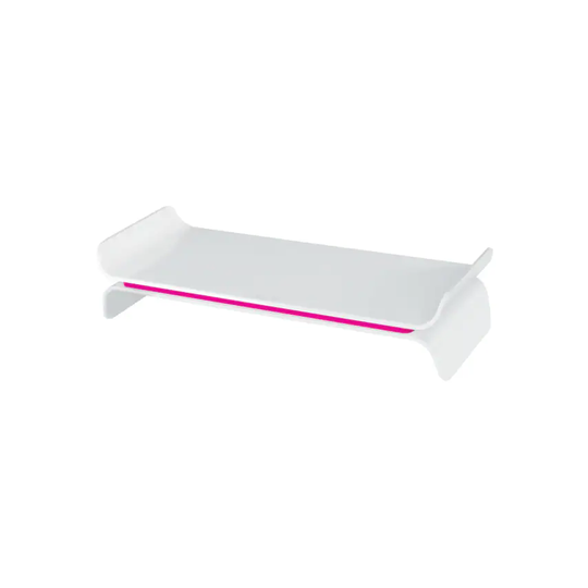 Leitz Ergo WOW Adjustable Monitor Stand Pink