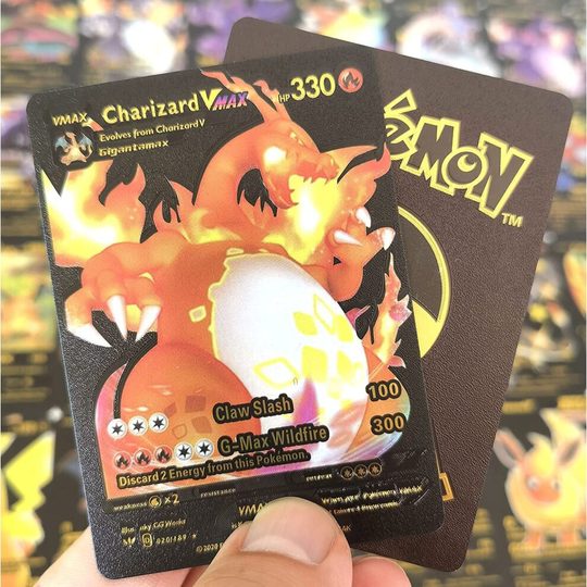 (Black 55 pcs) Pokemon Card Battle Trainer Collection Cards Toys