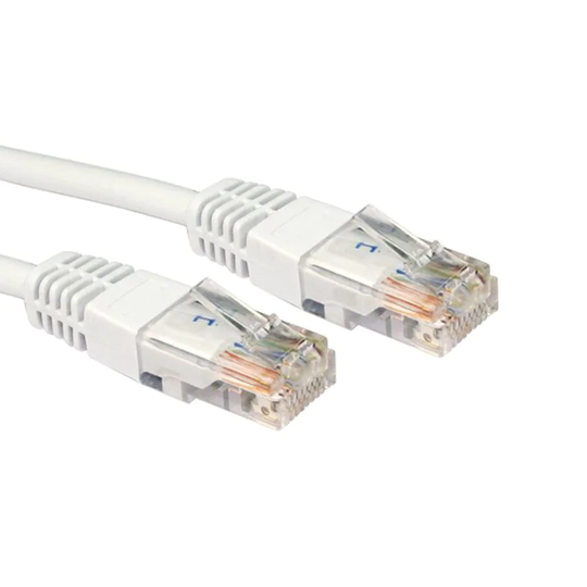 Cables Direct 6 Cables 2M 6 UTP PVC INJ MDD Cable-White