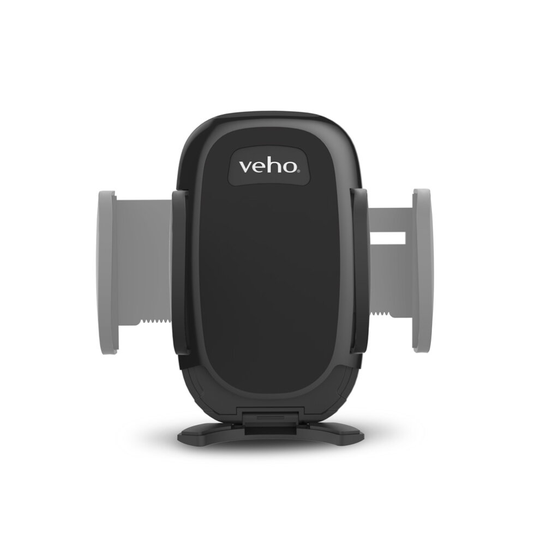 Veho TA-9 Universal in-car smartphone cradle/holder| windscreen suction cup & air vent fixing mount(s) | Designed in UK