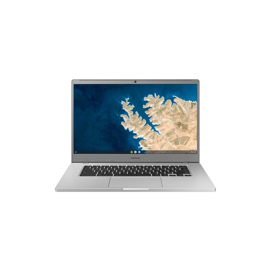 Samsung 4+ 15.6in Celeron 4GB 32GB Chromebook Platinum Titan
