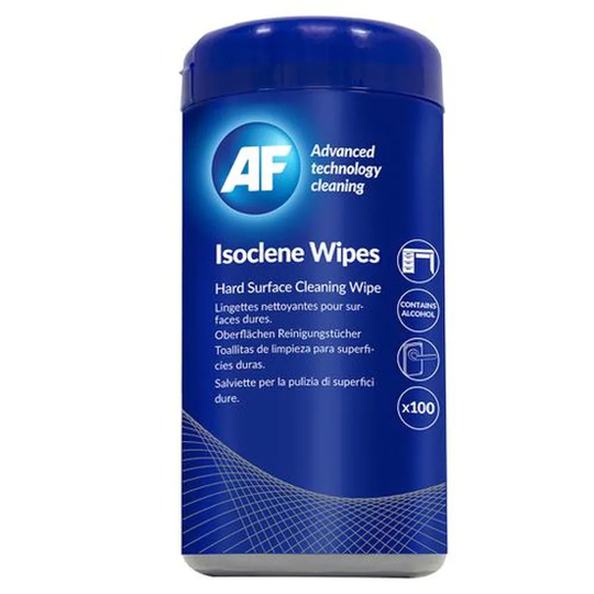AF International AF Isoclene Cleaning Wipes Tub (Pack 100) AISW100