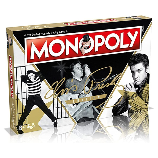 Winning Moves Monopoly Elvis Presley Board Game