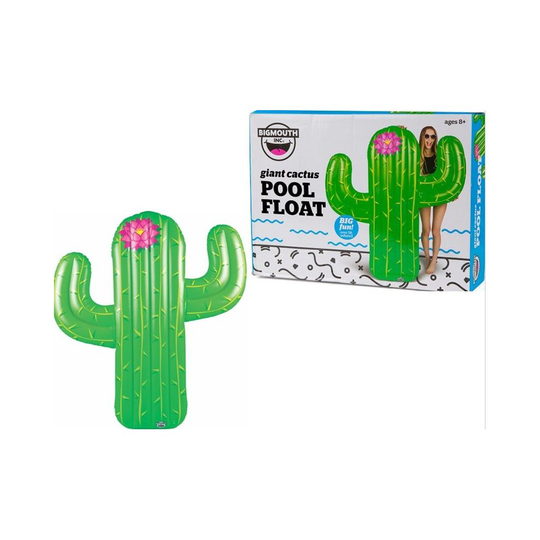 BigMouth Inflatable Giant Cactus Pool Float Beach Holiday Swimming Lounger Water Beach