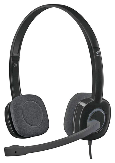 Logitech H150 Stereo PC Headset - Black