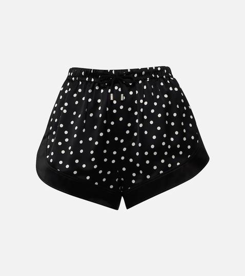 Polka-dot shorts