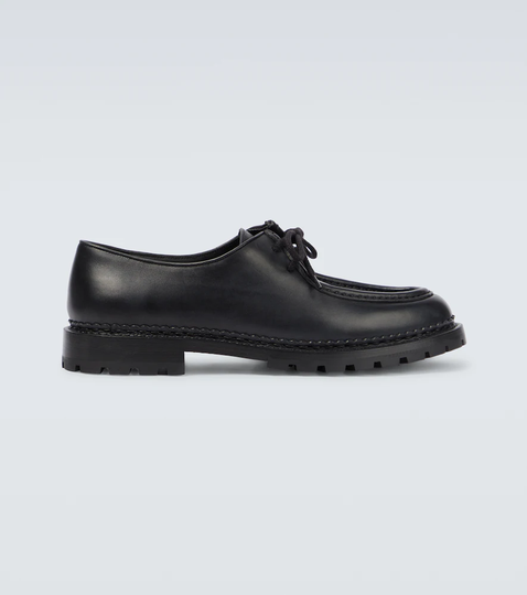 Chunky sole Derby shoes