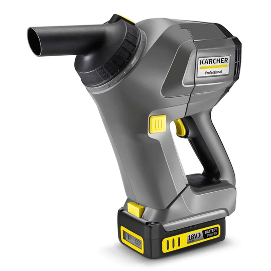 Karcher HV 1/1 BP FS Pack Handheld Vacuum Each