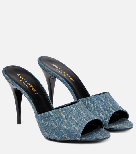 La 16 denim sandals