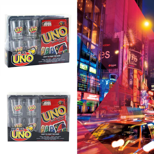 UNO Inspired Drinking Game Great Lockdown Game Card Board Game