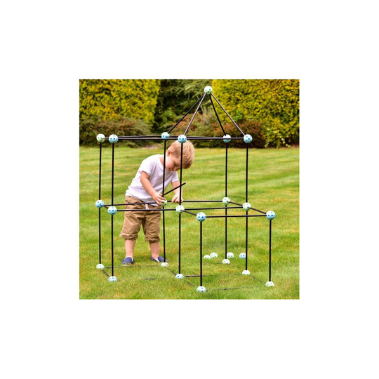 New Build Your Own Hideaway Den Includes: 30 x Poles 20 x Connectors