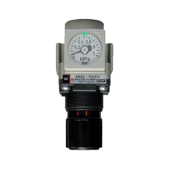 SMC AR20-F01E Regulator with Built-in Gauge G1/8