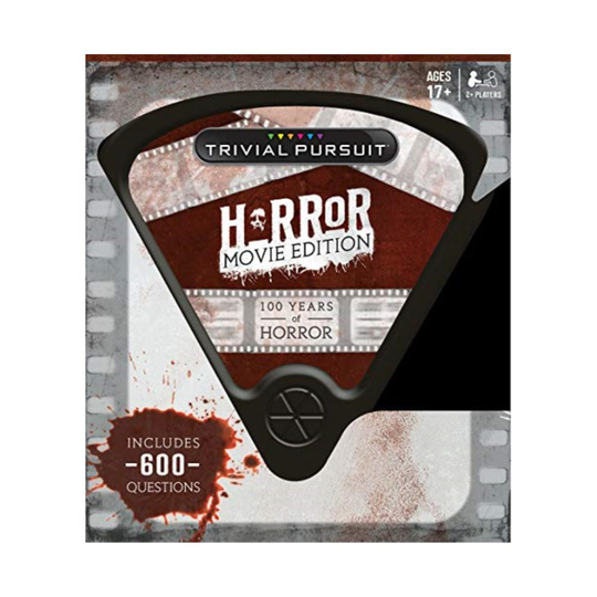 USAOPOLY Quick Play Trivial Pursuit: Horror Movie Edition, Questions from Classic Horror Films, Board Game for Fans of Horror Movies