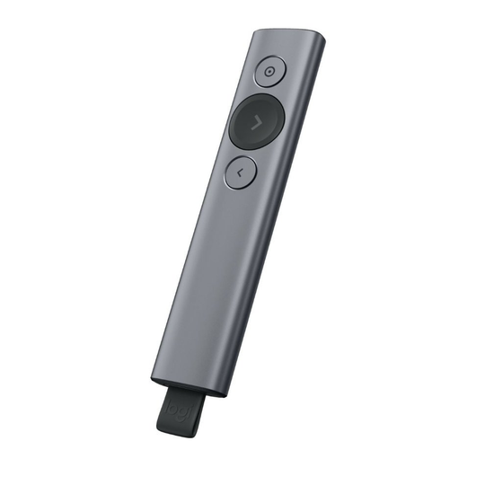 Logitech Spotlight Bluetooth/RF Grey wireless presenter