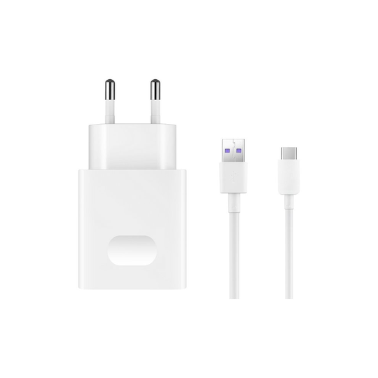 Wall Charger + USB Micro Cable Huawei USB White