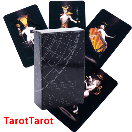 True Black Tarot Card Oracle Card Party Board Game Deck Card for Beginners