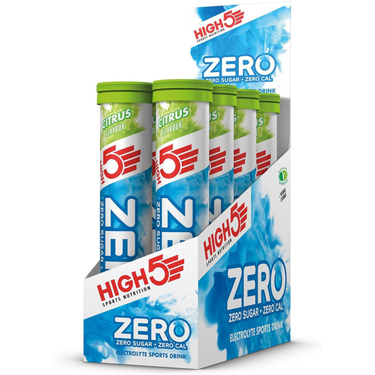 HIGH5 Zero Citrus Flavour Electrolyte Sports Drink Tablet 8 Tubes, 920 g