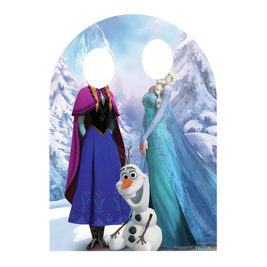 Star Cutouts Disney Frozen Cardboard Cutout