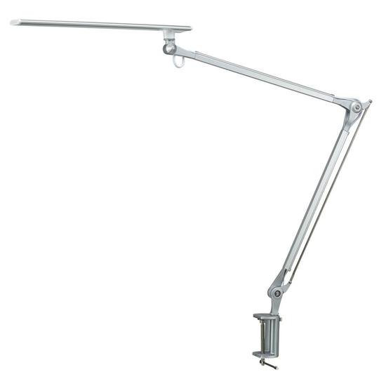 LED Desk Lamp, PHIVE Architect Lamp, Task Lamp, Metal Swing Arm Dimmable Clamp On Light (Eye-Care, Touch Control, Memory Function, Adjustable Arm...