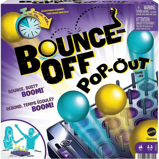 Bounce-Off Pop-Out Game