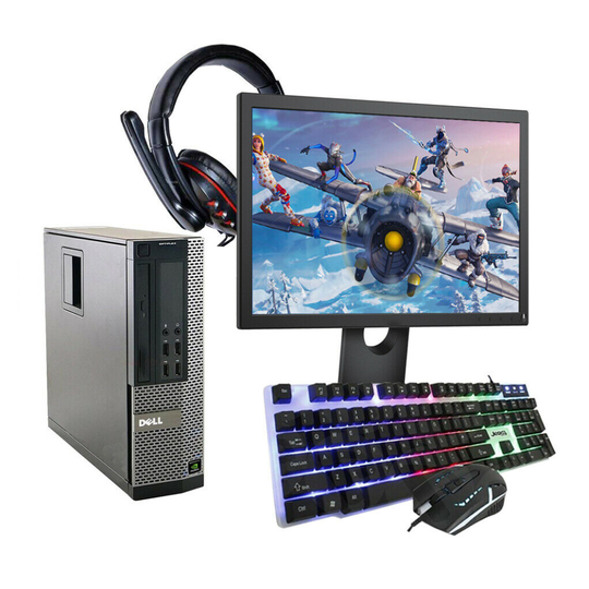 Dell PC Intel Core i5 8GB RAM 1TB HDD 2GB GT710 +19inch Monitor WiFi