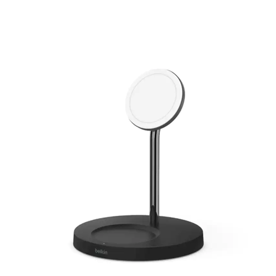 Belkin Power Boost Charge Pro 2IN1 Wireless Charger Stand Black
