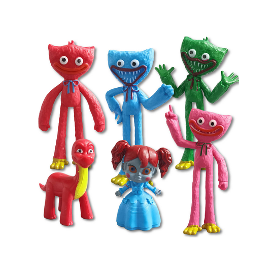 6PCS/SET Poppy Playtime Collection Action Figure Model Figurals Toy