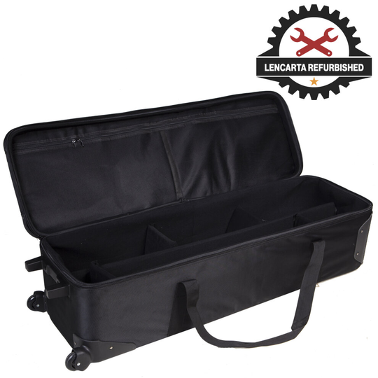 Large Roller Bag Case For Photographic Studio & Camera Photography Equipment With Caster Wheels