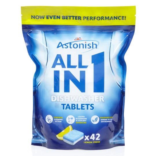 Astonish Astonish All in1 Dishwasher Tablets Lemon 42's