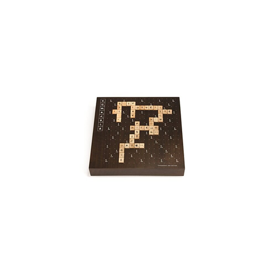 Scrabble Typography 2nd Edition by Andrew Capener