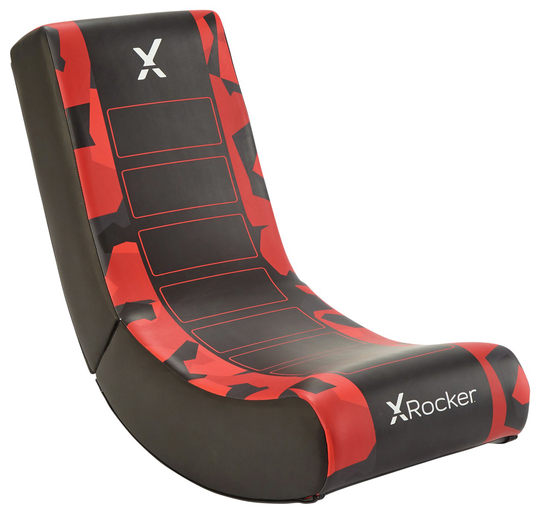X Rocker Video Rocker Junior Gaming Chair - Red Camo Edition