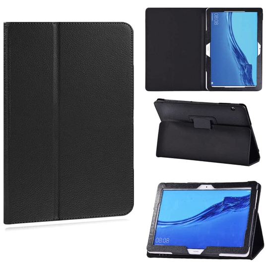 Printed Leather slim lightweight Stand Cover Case For Case for Huawei MediaPad T5 10 10.1 Inch 2018 Released Android Tablet,...