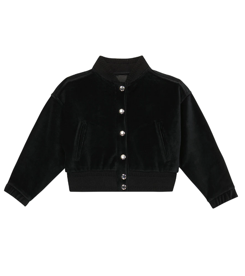 Velvet cardigan