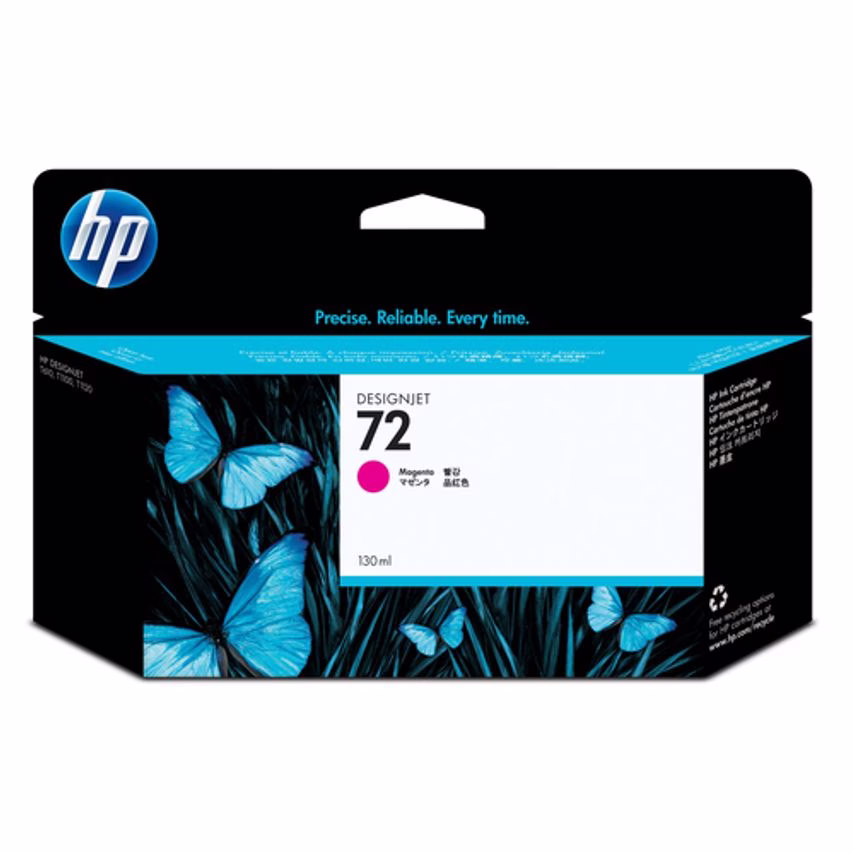HP Hp 72 Magenta Ink Cartridge 943PWZ5- you get 2