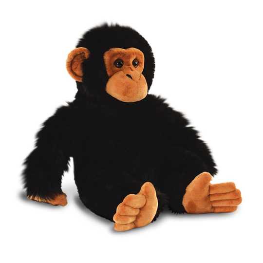 30cm Chimp Soft Plush Toy - Keel Chimpanzee Toys Monkey Sw3647 Wild Cuddly - chimp toy keel chimpanzee soft toys plush 30cm monkey sw3647 wild cuddly