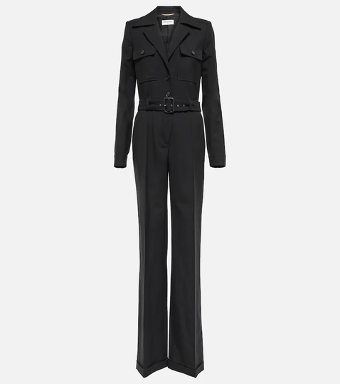 Belted jumpsuit