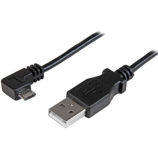 Startech 2m A to Right Angle Micro USB Cable