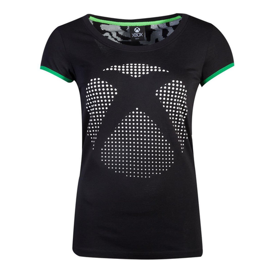 (Medium) MICROSOFT Xbox Dot Logo T-Shirt, Female